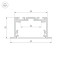 Профиль Arlight S2-LINIA69-F-2500 SEAMLESS BLACK (Arlight, Алюминий) 033534