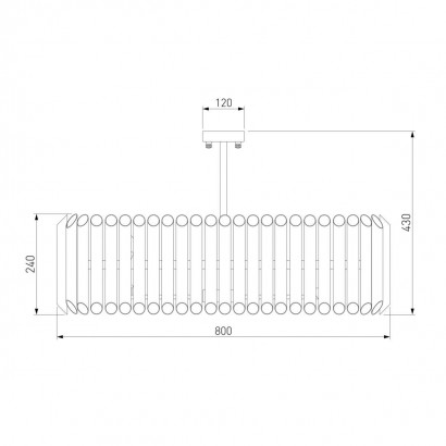 Потолочная люстра Bogates Castellie 362/8