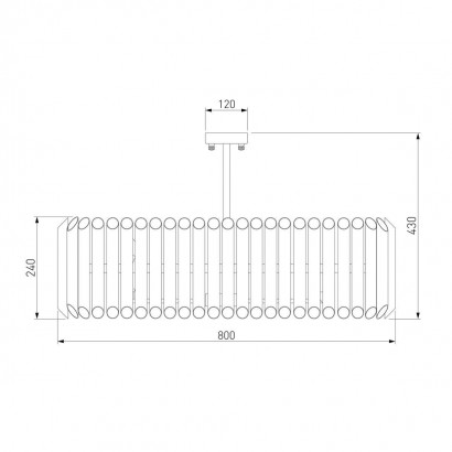 Потолочная люстра Bogates Castellie 362/8