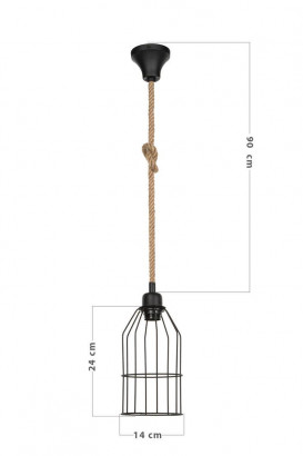 Подвесной светильник Toplight Alfreda TL1601H-01BK