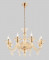 Подвесная люстра Crystal Lux Caetano SP-PL8 Amber