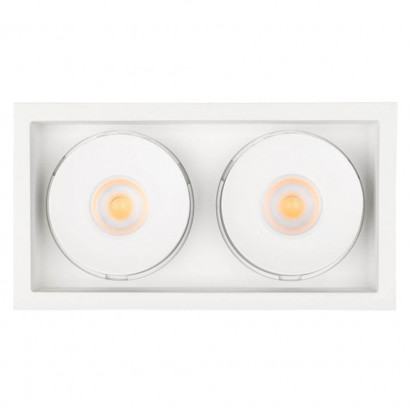Встраиваемый светодиодный светильник Arlight CL-Simple-S148x80-2x9W Day4000 028150