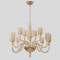 Подвесная люстра Crystal Lux SILVESTRO SP12 AMBER