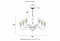 Подвесная люстра Crystal Lux SILVESTRO SP12 AMBER