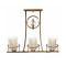 Подвесная люстра Lumina Deco Bronx LDP 1234-3 MD