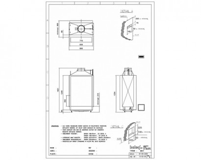 Встроенный камин Boley 841T Vinkeveen
