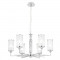 Подвесная люстра Crystal Lux Gloria SP6 Chrome