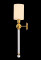 Бра Crystal Lux Mirabella AP1 Gold/White