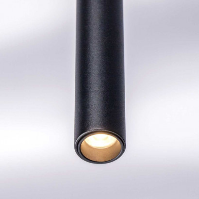 L5T747437 Люстра TUBO LED 25W 1500LM 25G ЧЕРНЫЙ 3000K