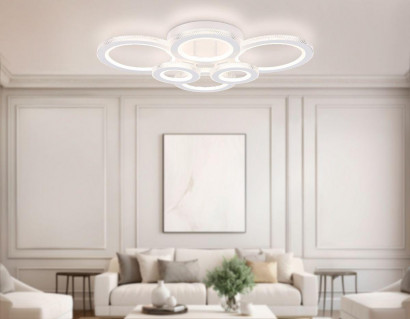 Потолочная светодиодная люстра Ambrella light Acrylica Original FA8874