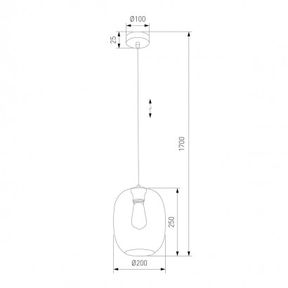 Подвесной светильник TK Lighting 5971 Elio