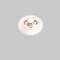 Встраиваемый светодиодный светильник Maytoni Round DL058-12W3K-TRS-W