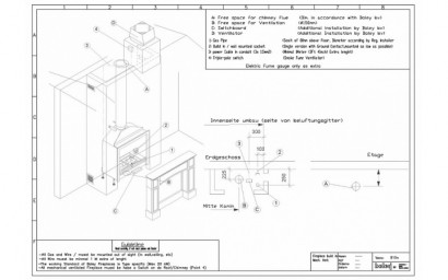 Встроенный камин Boley 860