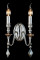 Бра Crystal Lux MERCEDES AP2 CHROME/SMOKE