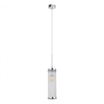 Подвесной светильник Crystal Lux Tadeo SP1 D100 Chrome/Transparente
