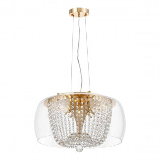 Подвесной светильник Lumina Deco Disposa LDP 7018-500 PR+F.GD