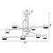 Подвесной светильник Vele Luce Orchestra VL7204L08