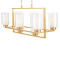 Подвесная люстра Lumina Deco Lino LDP 1239-8 F.GD