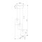 Подвесная люстра TK Lighting 5973 Elio