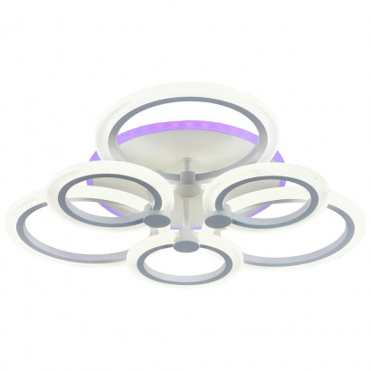 Потолочная светодиодная люстра Profit Light 8076/3+3 WHT