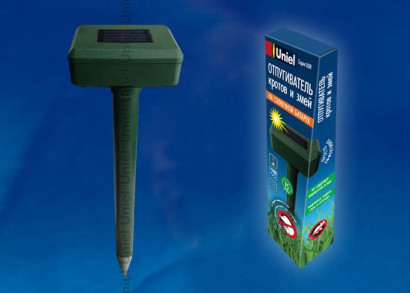 Отпугиватель кротов и змей Uniel UDR-S50 Sol Green UL-00000854