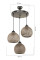 Подвесная люстра Toplight Lizbeth TL1612R-03DB