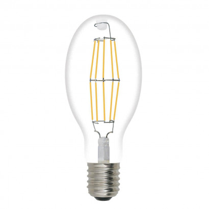 Лампа светодиодная филаментная (UL-00003763) Uniel E40 40W 6500K прозрачная LED-ED90-40W/DW/E40/CL GLP05TR