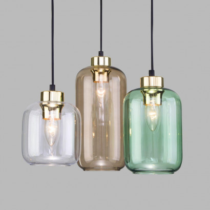 Подвесная люстра TK Lighting 3325 Marco Green