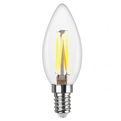 Лампа светодиодная филаментная REV С37 E14 7W 2700K DECO Premium теплый свет свеча 32486 7