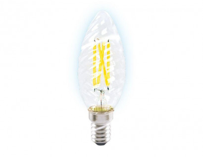 Лампа светодиодная филаментная Ambrella light E14 6W 6400K прозрачная 202126
