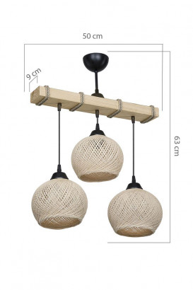 Подвесная люстра Toplight Lydia TL1614L-03WW