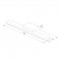 Подсветка для зеркал Elektrostandard Protect LED чёрный MRL LED 1111 a052871