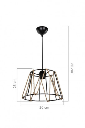 Подвесной светильник Toplight Georgiana TL1607H-01BK