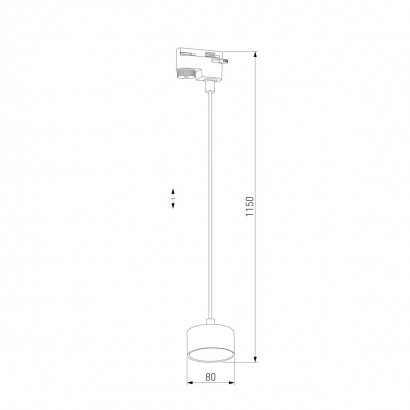 Трековый светильник TK Lighting 4275 Tracer Black