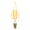 Лампа светодиодная филаментная (UL-00002397) Uniel E14 5W 2250K прозрачная LED-CW35-5W/GOLDEN/E14 GLV21GO