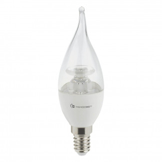 Лампа светодиодная Наносвет E14 6,5W 4000K прозрачная LC-CDTCL-6.5/E14/840 L219