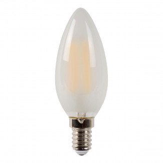 Лампа светодиодная диммируемая Lucide E14 4W 2700K матовая 49023/04/67