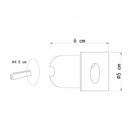 Уличный светодиодный светильник Arte Lamp Piazza A3402IN-1WH