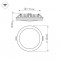 Встраиваемый светодиодный светильник Arlight LTD-135SOL-20W Warm White 020712