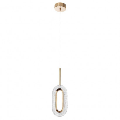 Подвесной светодиодный светильник Arte Lamp OVALE A2489SP-1GO