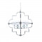 Подвесная люстра Lumina Deco Baltimore LDP 8020-6 CHR+WT