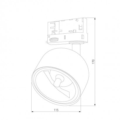 Трековый светильник TK Lighting 6055 Tracer
