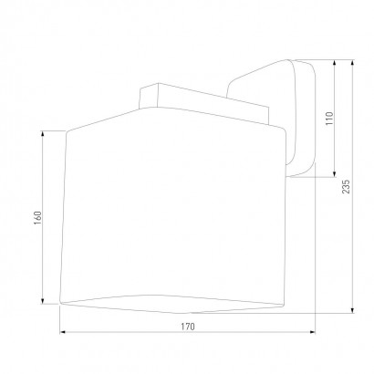 Настенный светильник TK Lighting 4161 Tora White