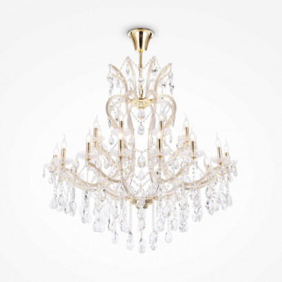 Подвесная люстра Maytoni Doris DIA881-PL-24-G