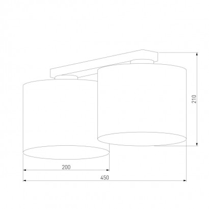 Потолочный светильник TK Lighting 6583 Juta
