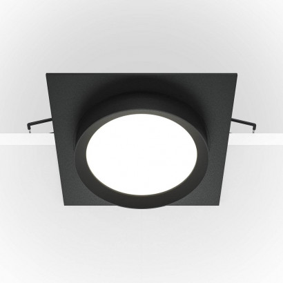 Встраиваемый светильник Maytoni Hoop DL086-GX53-SQ-B