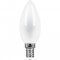 Лампа светодиодная Feron E14 11W 4000K Свеча Матовая LB-713 38007