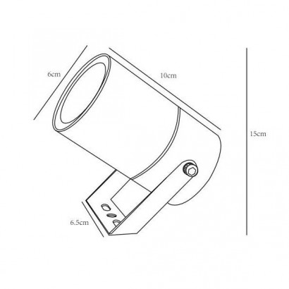 Уличный светильник ARTE Lamp A3303AL-1BK