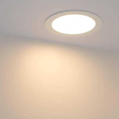 Встраиваемый светодиодный светильник Arlight DL-192M-18W Warm White 020116