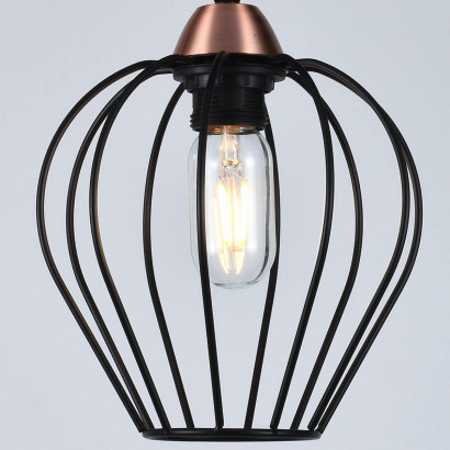Подвесной светильник Illumico IL2001-1PA-05 BK ROSE GD